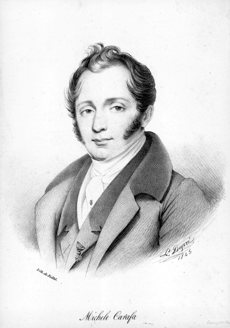 Portrét Michele Enrica Carafy, prince z Colobrana od Unknown artist