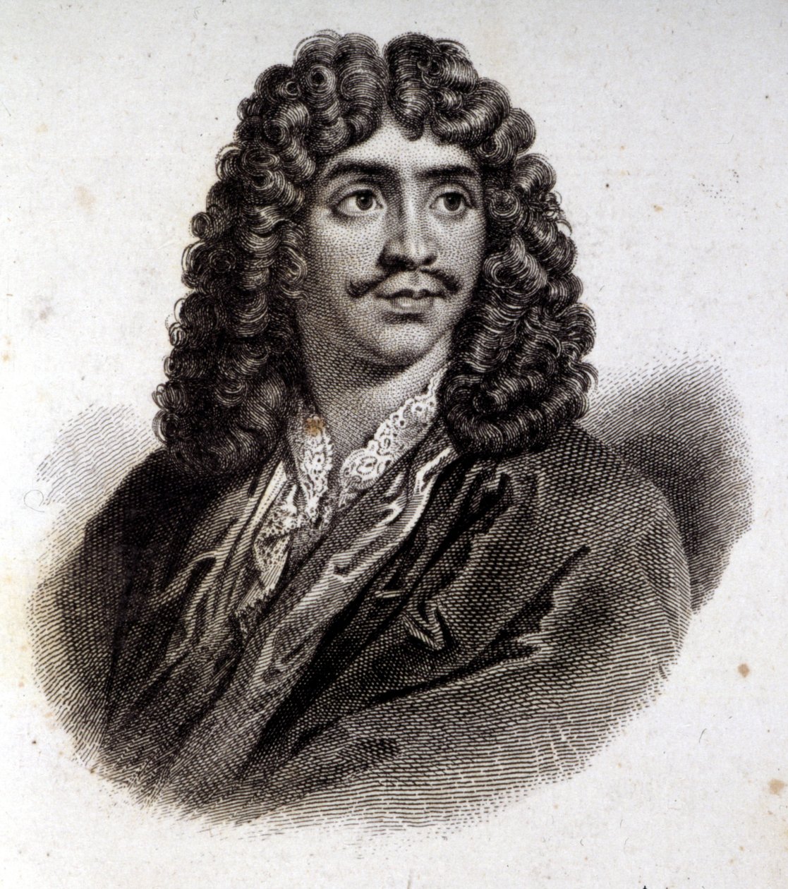 Portrét Molièra, rytina 19. století od Unknown artist