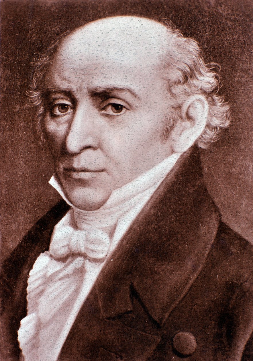 Portrét Muzio Clementi (1752-1832), italský skladatel 19. století. Milan, knihovna konzervatoře od Unknown artist