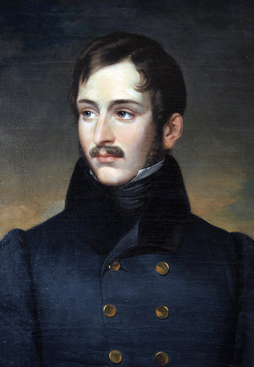 Napoleonův portrét, asi 1830 (obraz) od Unknown Artist