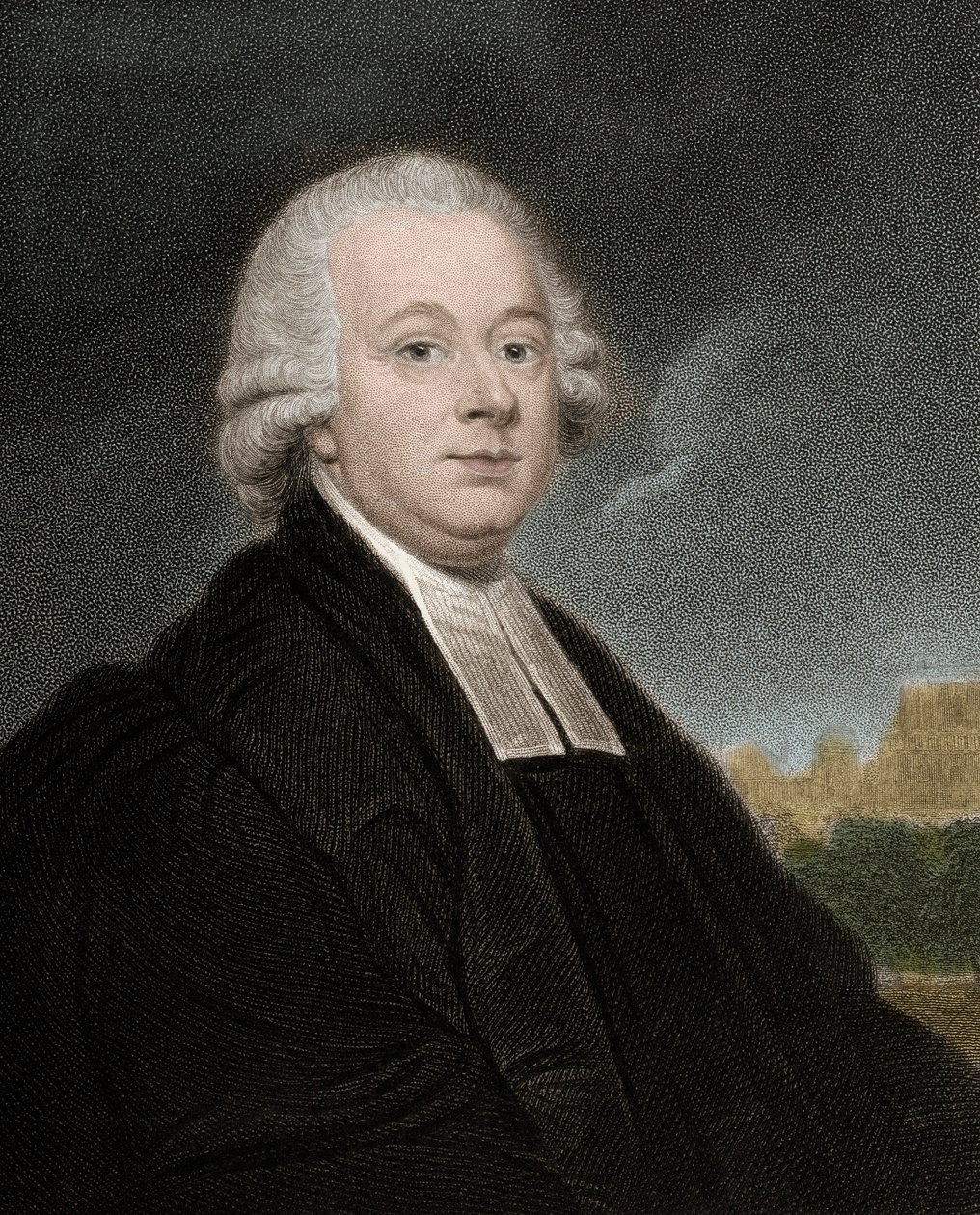 Portrét Nevila Maskelyne (1732-1811), britský královský astronom - Nevil Maskelyne 1732-1811 - rytina - 19. století od Unknown artist