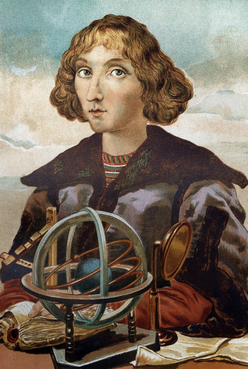 Portrét Mikuláše Koperníka (Nicolaus Copernicus od Unknown artist