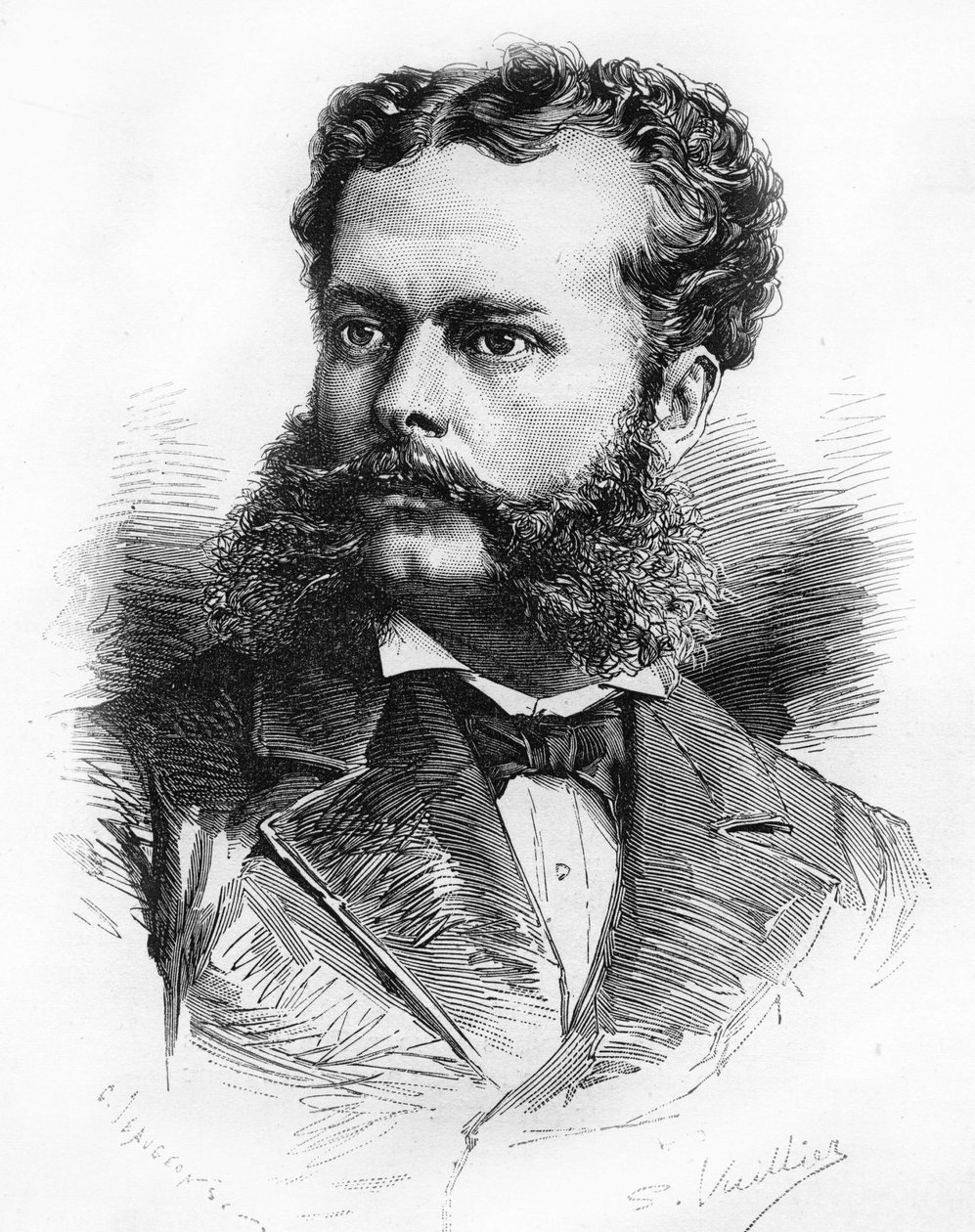 Portrét Nicolase de Pierola, prezidenta republiky Peru v letech 1895 až 1899. od Unknown artist