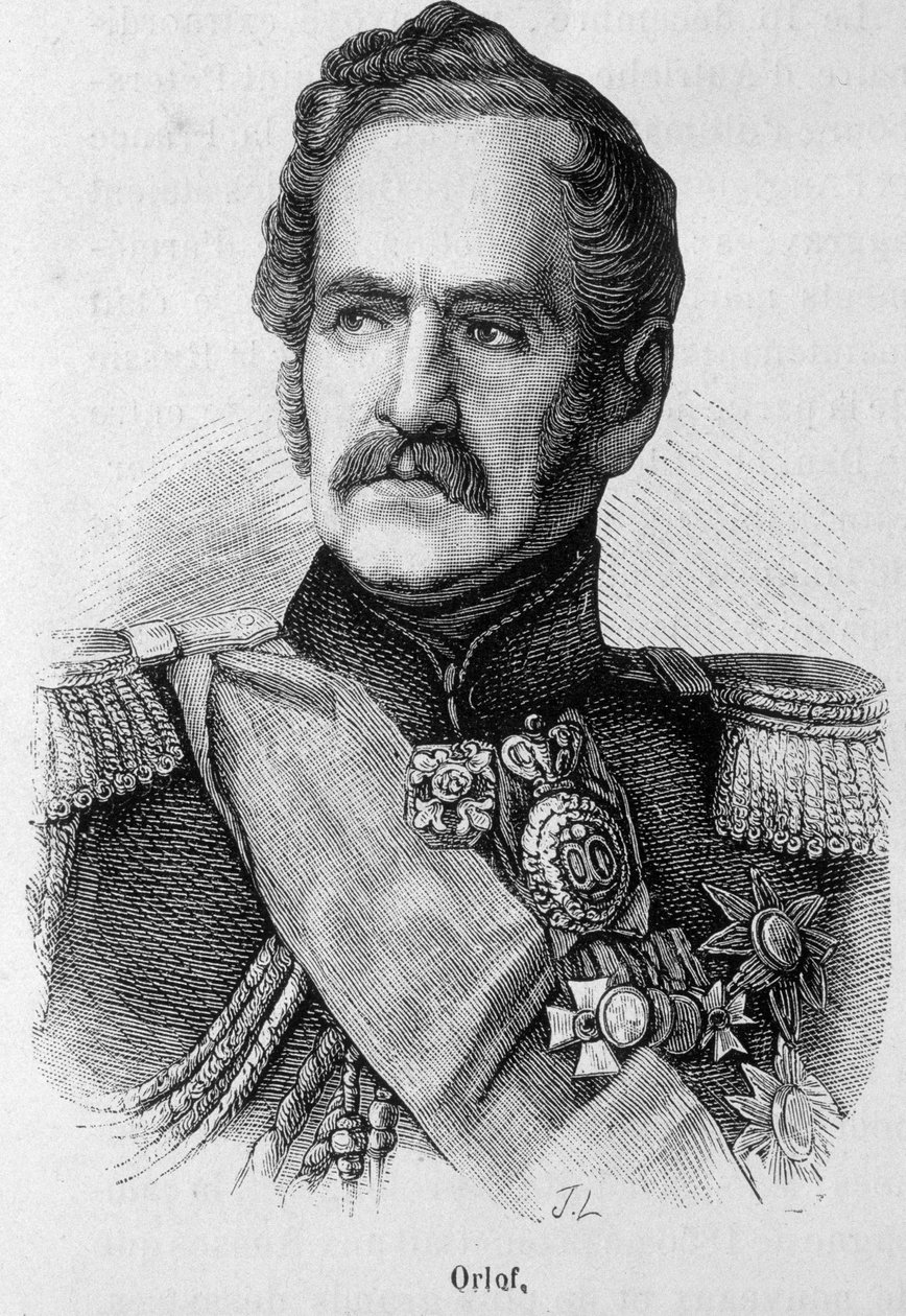 Portrét Orlofa od Unknown artist