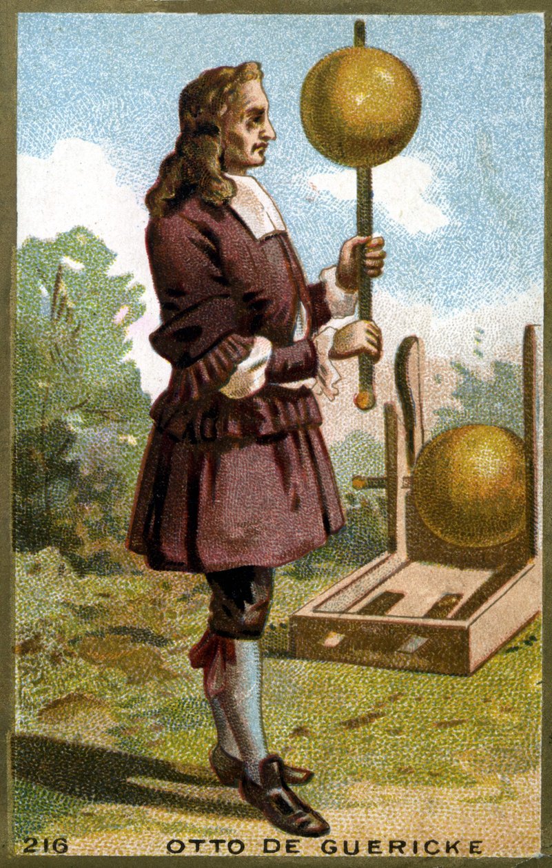 Portrét Otto von Guericke (Otto de Guericke od Unknown artist