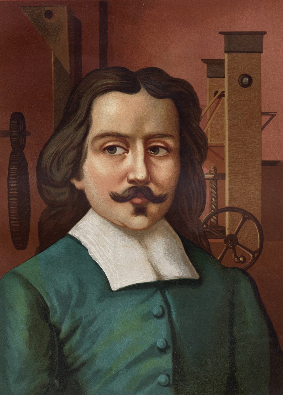 Portrét Otto von Guericke (Otto de Guericke od Unknown artist