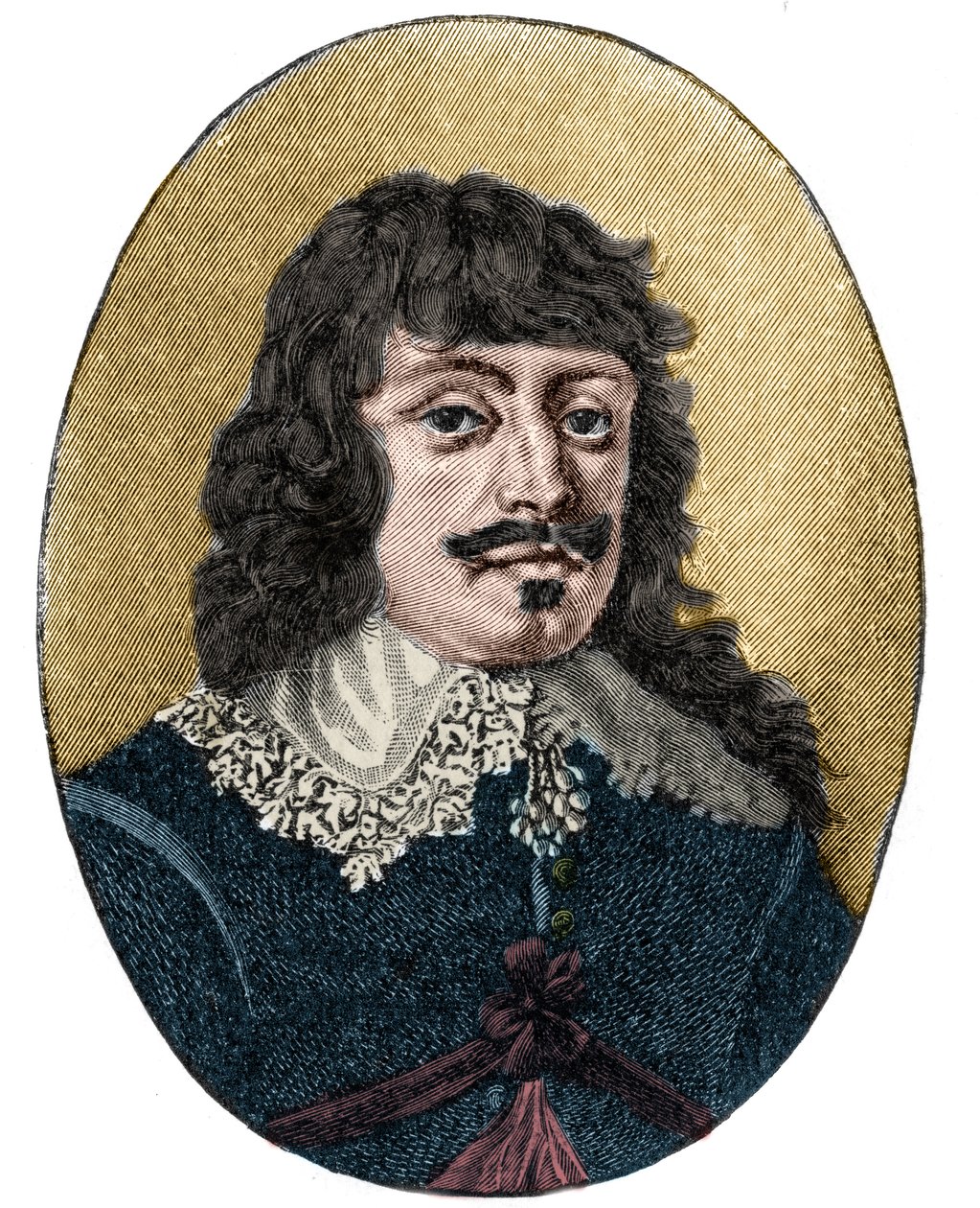 Portrét Paula Fleminga německý básník (1609 1640). od Unknown artist