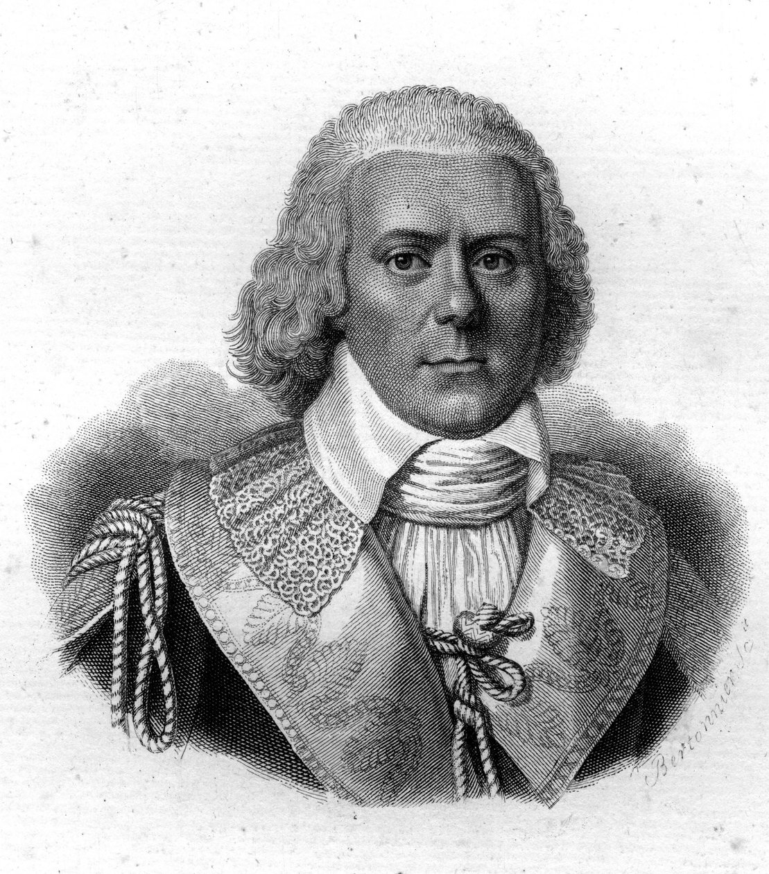 Portrét Paula de Barrase (1755-1829), francouzského politika, rytina 19. od Unknown artist