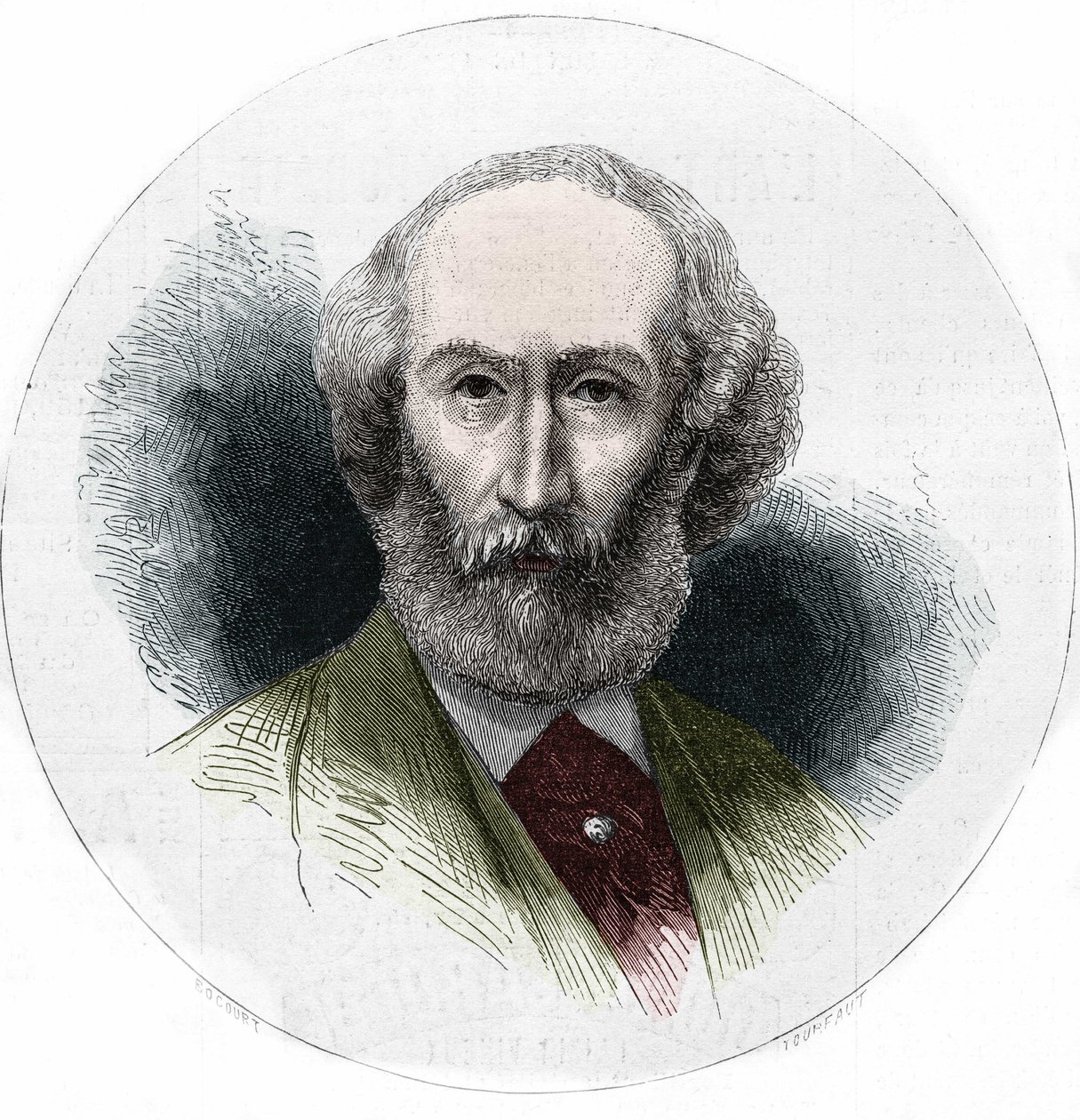 Portrét Paula de Musseta, francouzského literáta (1804-1880). od Unknown artist