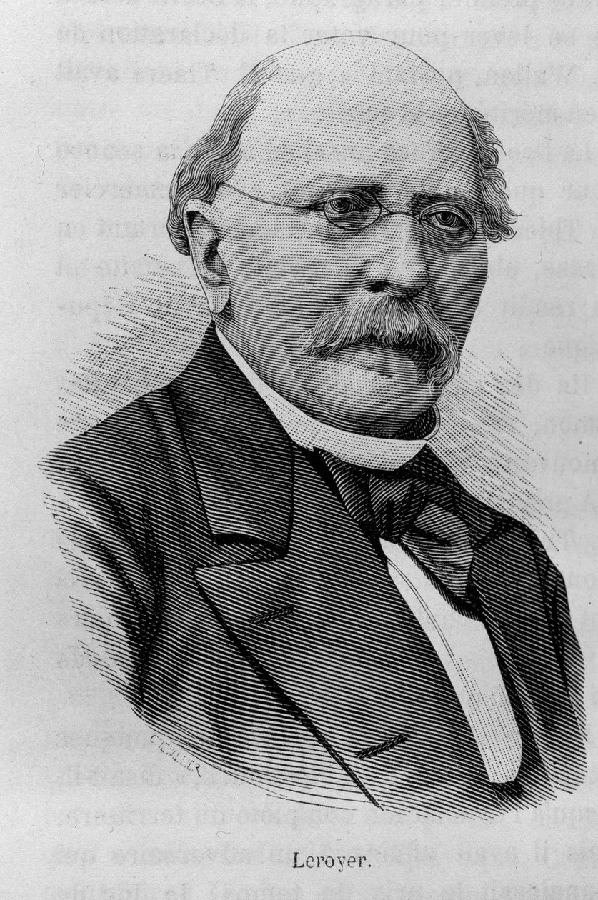 Portrét Philippe Leroyer (nebo Le Royer od Unknown artist