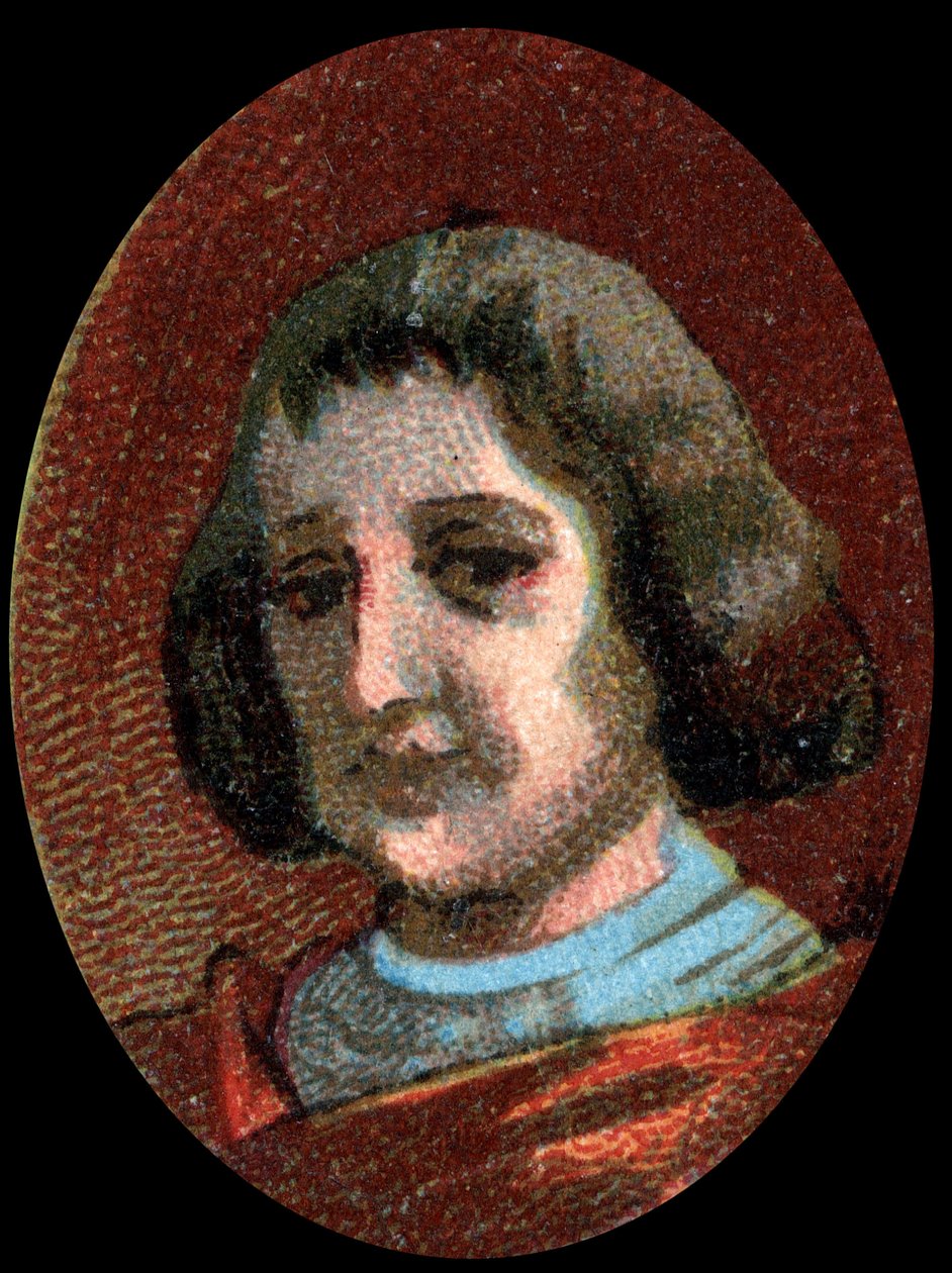Portrét Philippe de Commines (Comynes nebo Comines) (1447-1511), francouzský fejetonista. od Unknown artist