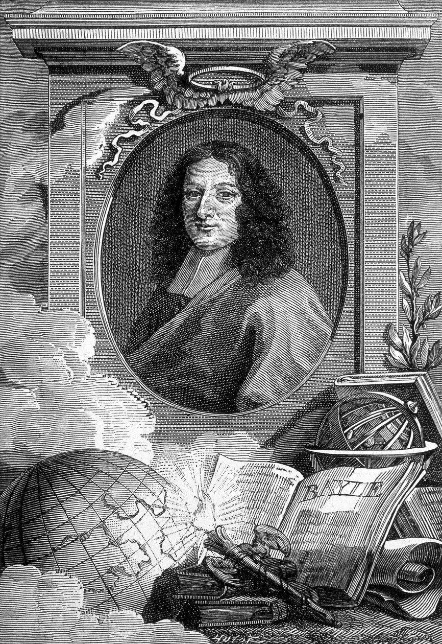 Portrét Pierre Bayle (1647 - 1706) francouzský spisovatel a filozof. od Unknown artist
