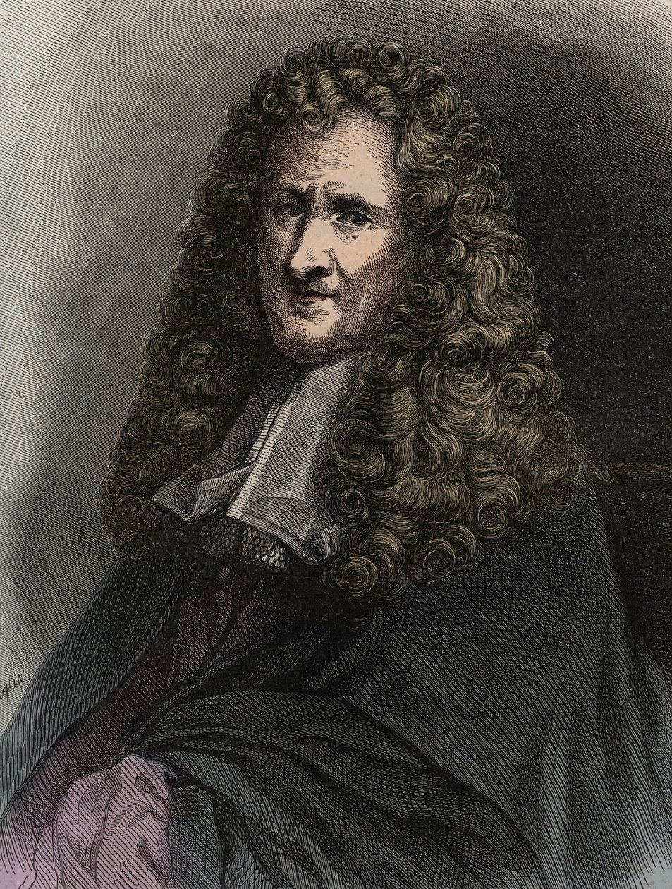 Portrét Pierre Corneille (1606-1684), anglický dramatik od Unknown artist