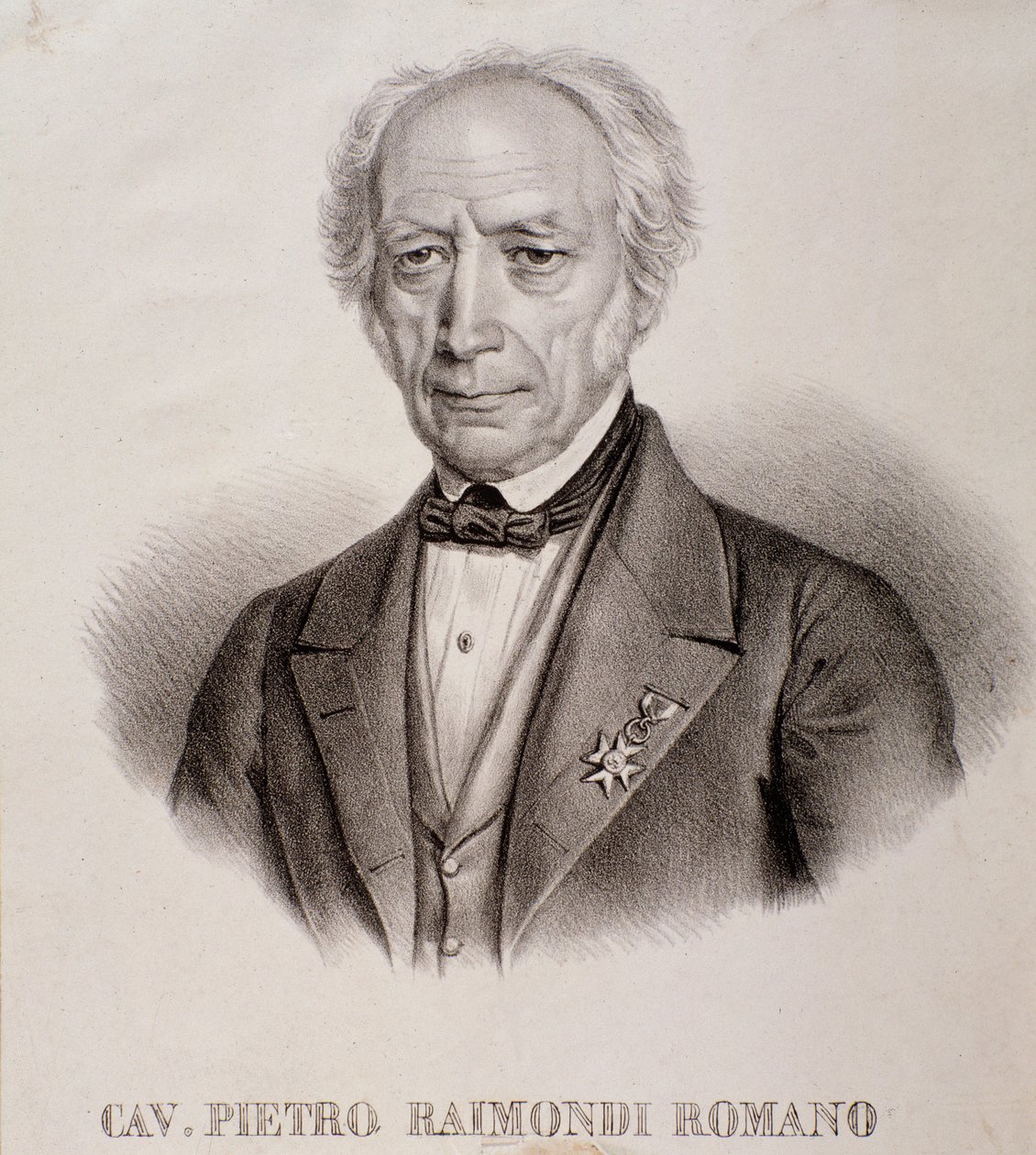 Portrét Pietra Raimondiho (rytina) od Unknown artist
