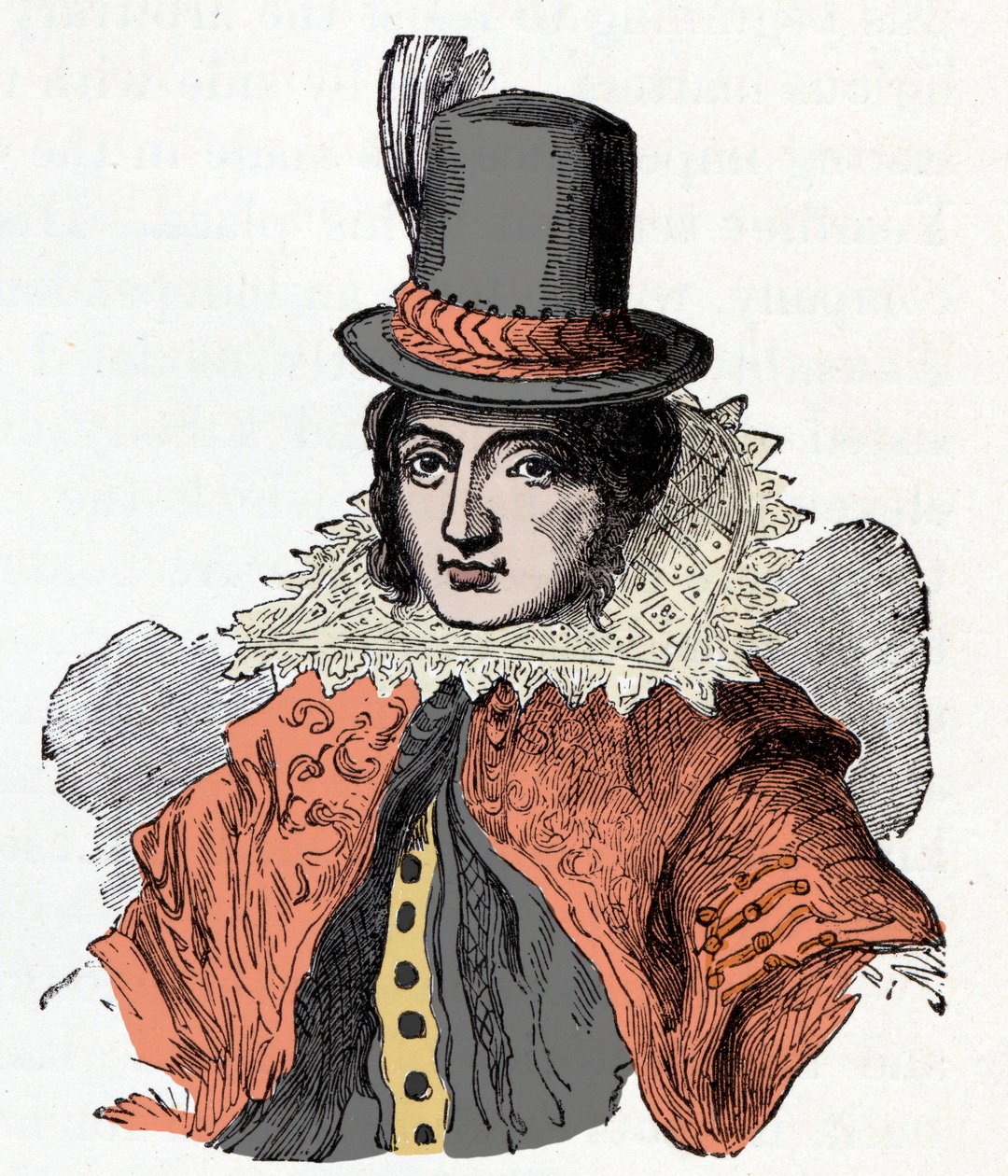 Portrét Pocahontas (Matoaka, Amatute), poté Rebecca Rolfe (asi 1595-1617) od Unknown artist
