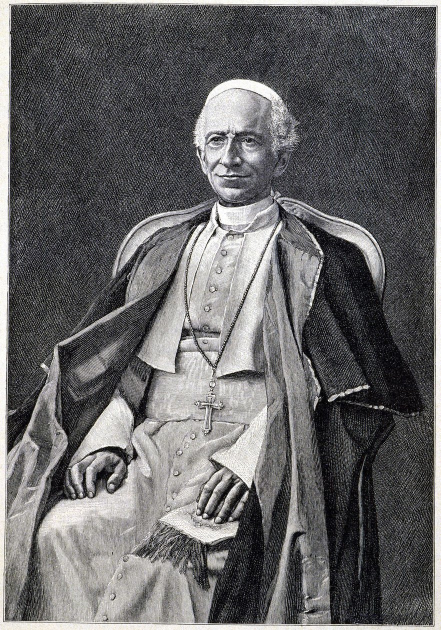 Portrét papeže Lva XIII (1810-1903) od Unknown artist