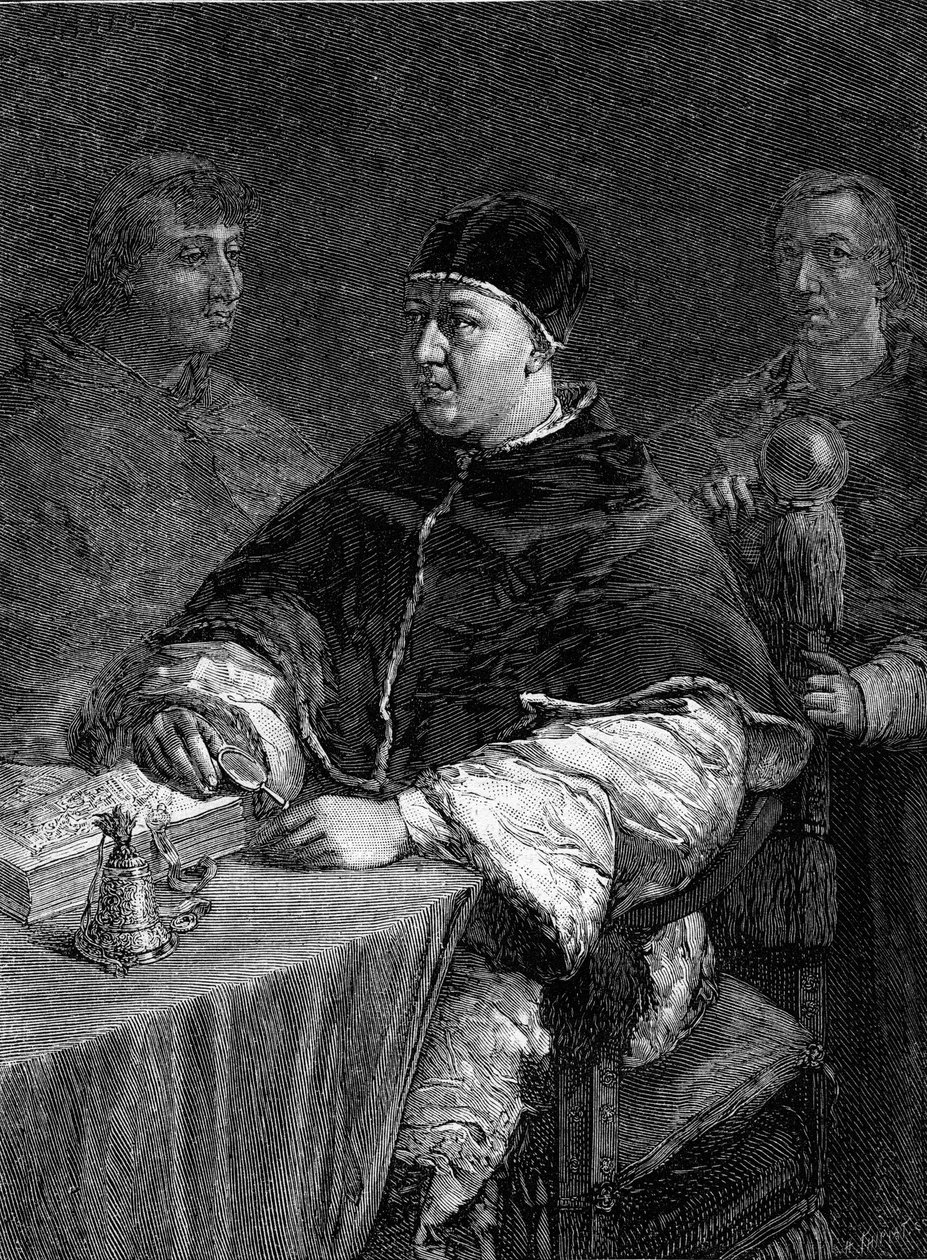 Portrét papeže Leona X. (Jan Medicejský od Unknown artist