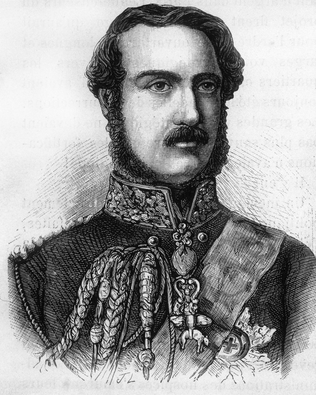 Portrét prince Alberta, prince Anglie a Irska (1819-1861). od Unknown artist