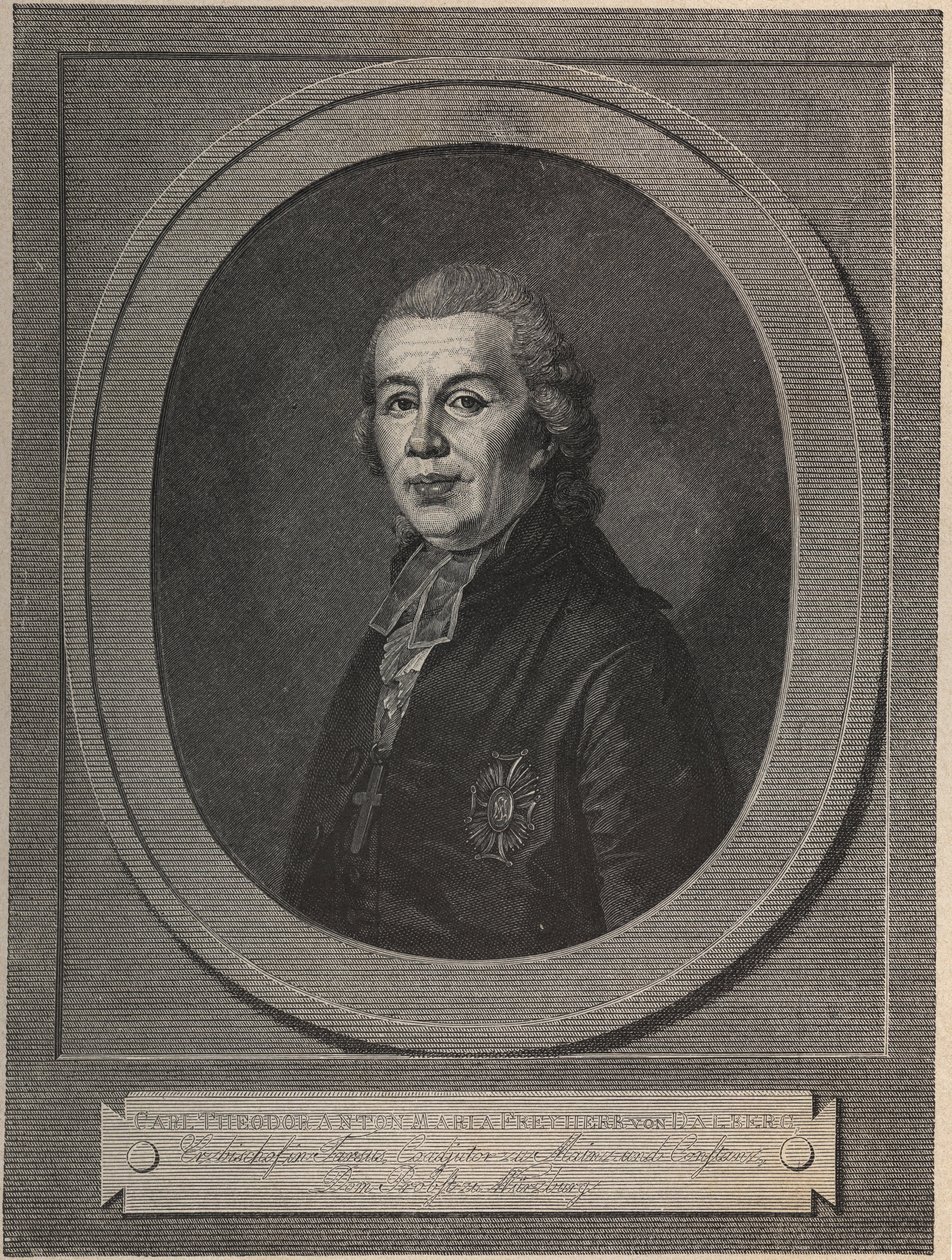 Portrét prince Karla Theodora von Dalberg (1744-1817), arcibiskupa a státníka, spisovatele a filozofa od Unknown artist