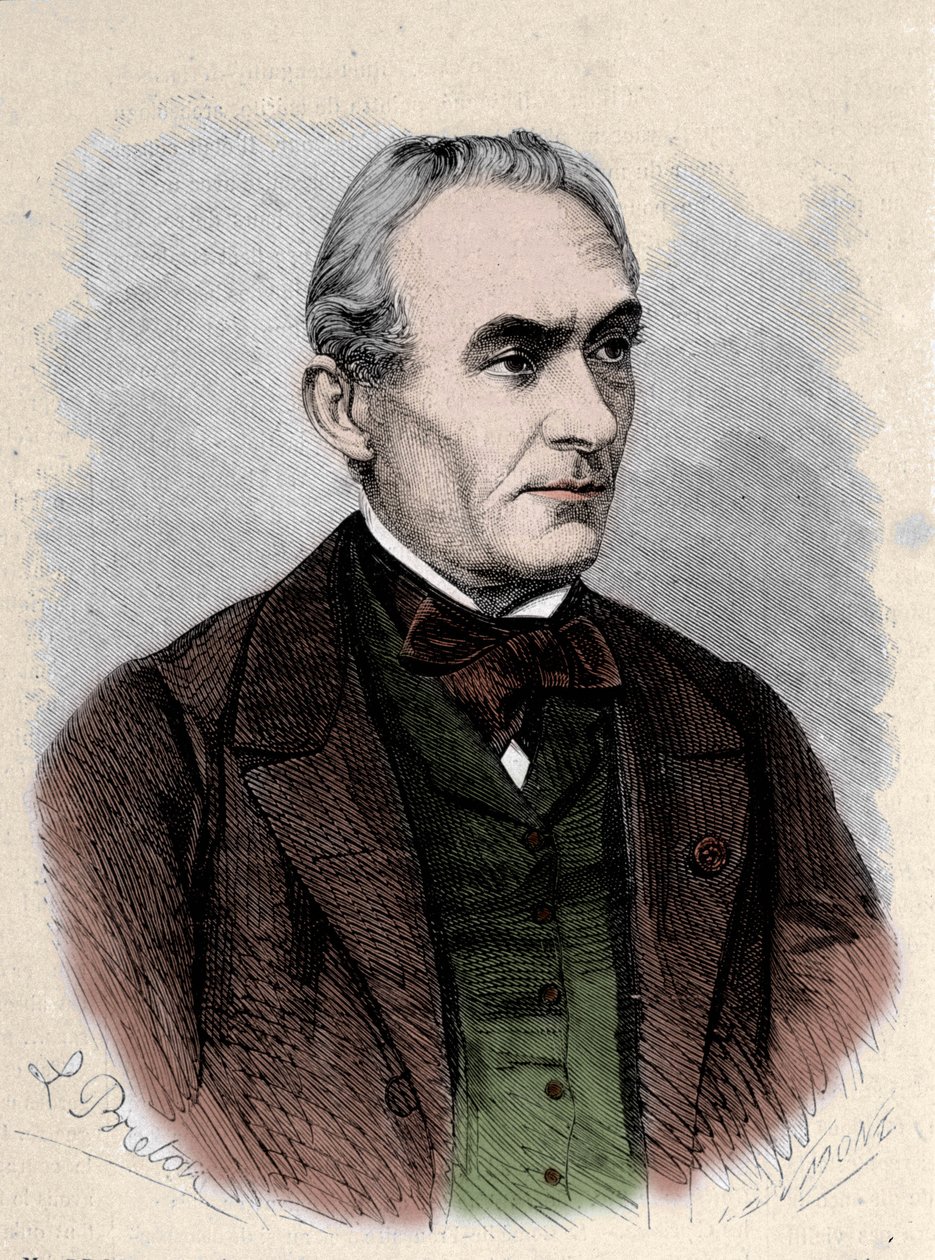 Portrét Prospera Merimeeho francouzského spisovatele (1803-1870).) /leemage od Unknown artist