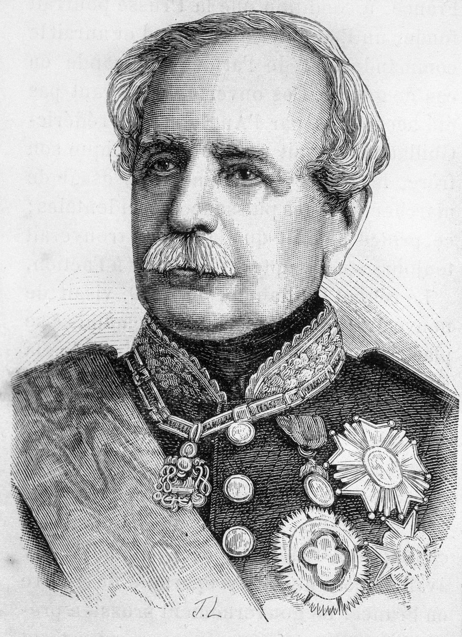 Portrét Randona (1795 - 1871), maršála Francie od Unknown artist