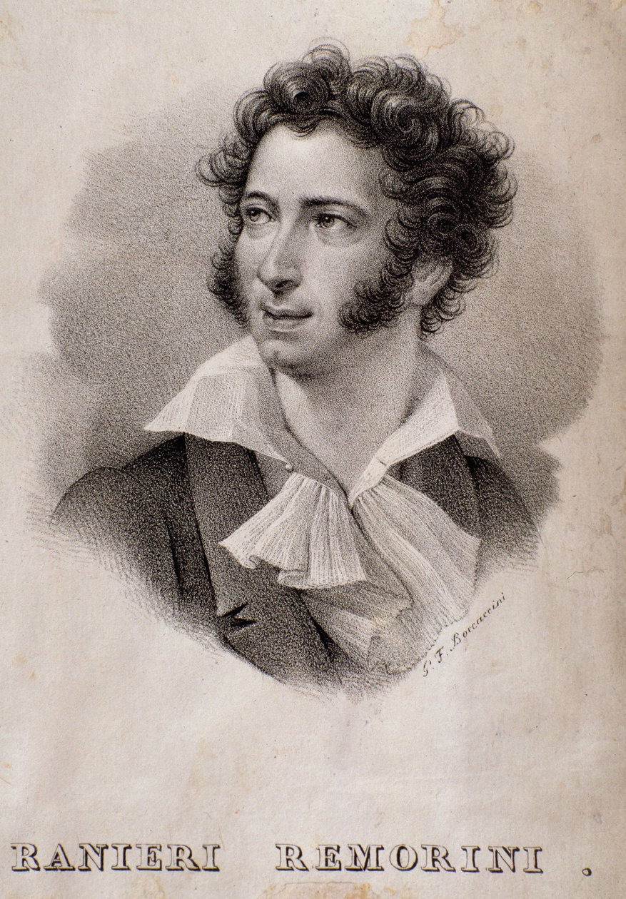 Portrét Ranieri Remorini (rytina) od Unknown artist