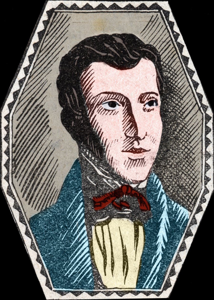 Portrét Rene Caillie (1799 -1838) francouzského cestovatele. od Unknown artist