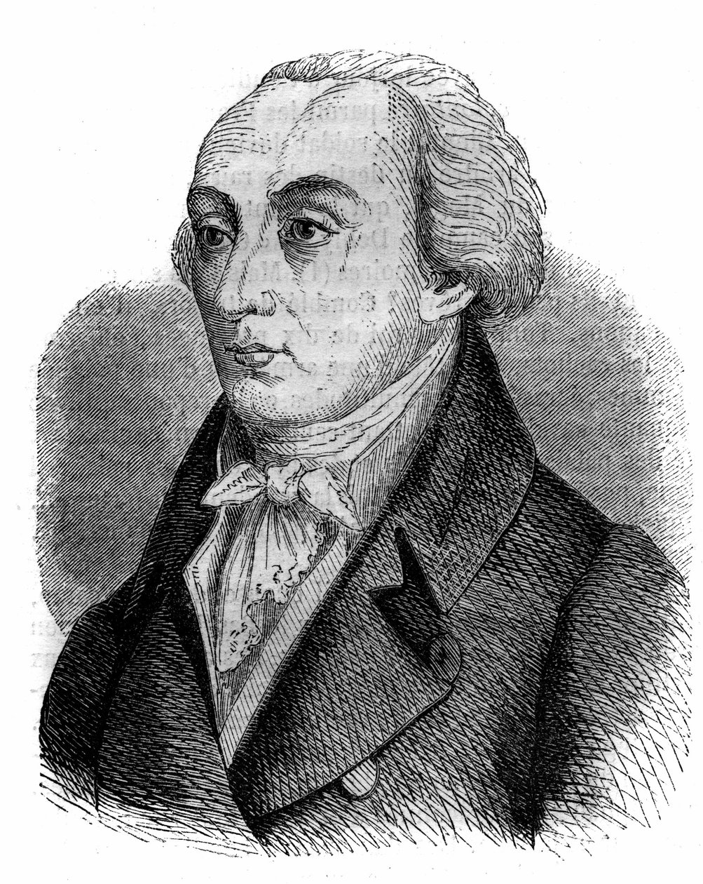 Portrét René Madec (de Madec) (1736-1784), francouzský námořník a voják. od Unknown artist