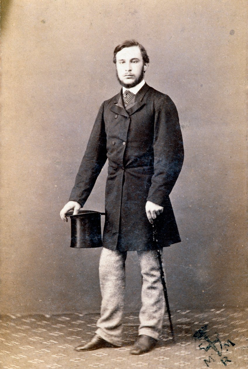 Portrét Ricciottiho Garibaldiho (1847-1924), syna italského patriota Giuseppe Garibaldiho a jeho první manželky Anity od Unknown artist