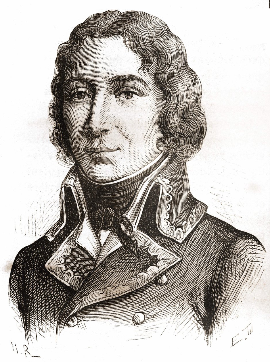 Portrét Richepanse. 19. století rytina. od Unknown artist