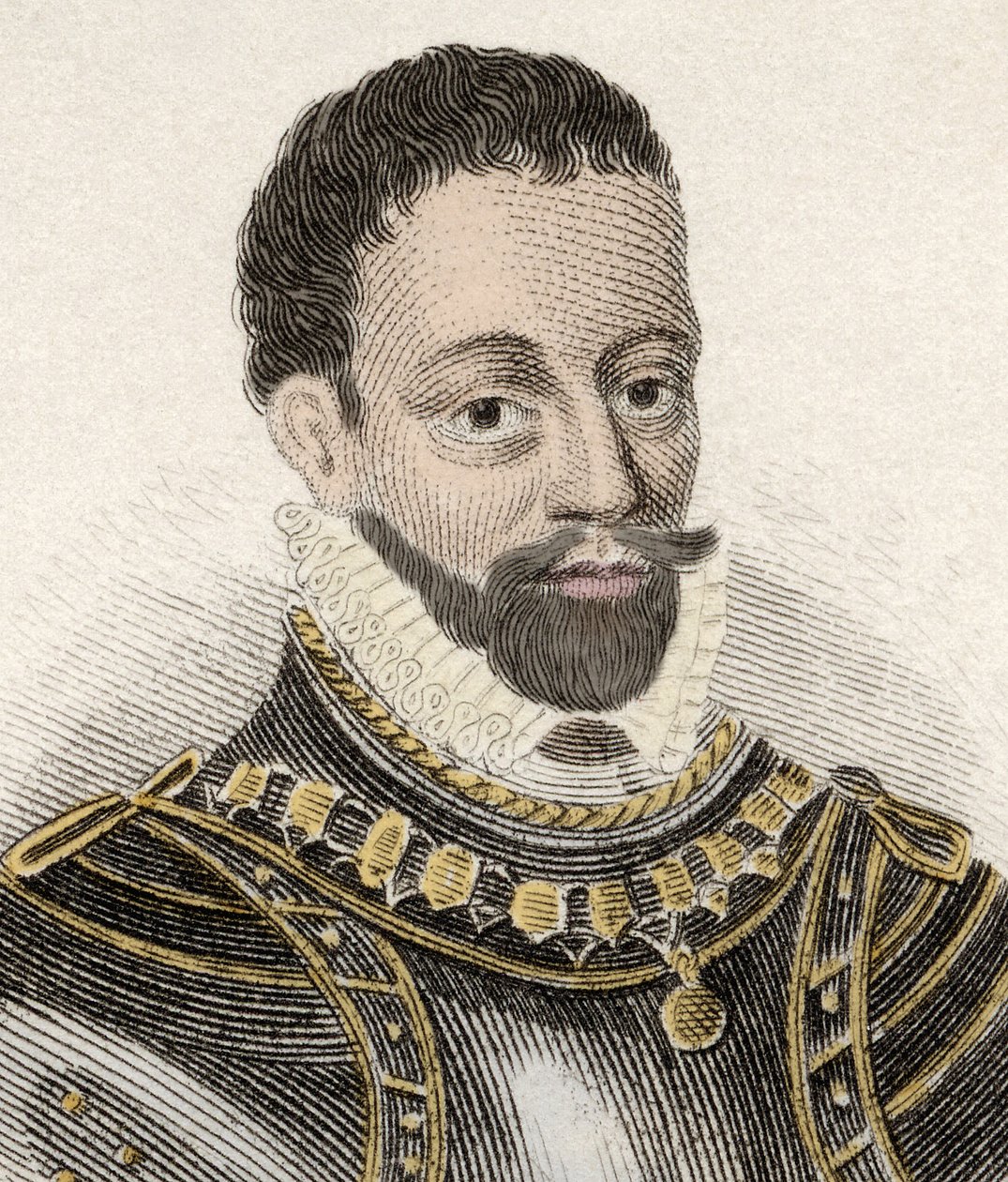 Portrét Roberta Blakea (1599-1657), anglického admirála. od Unknown artist