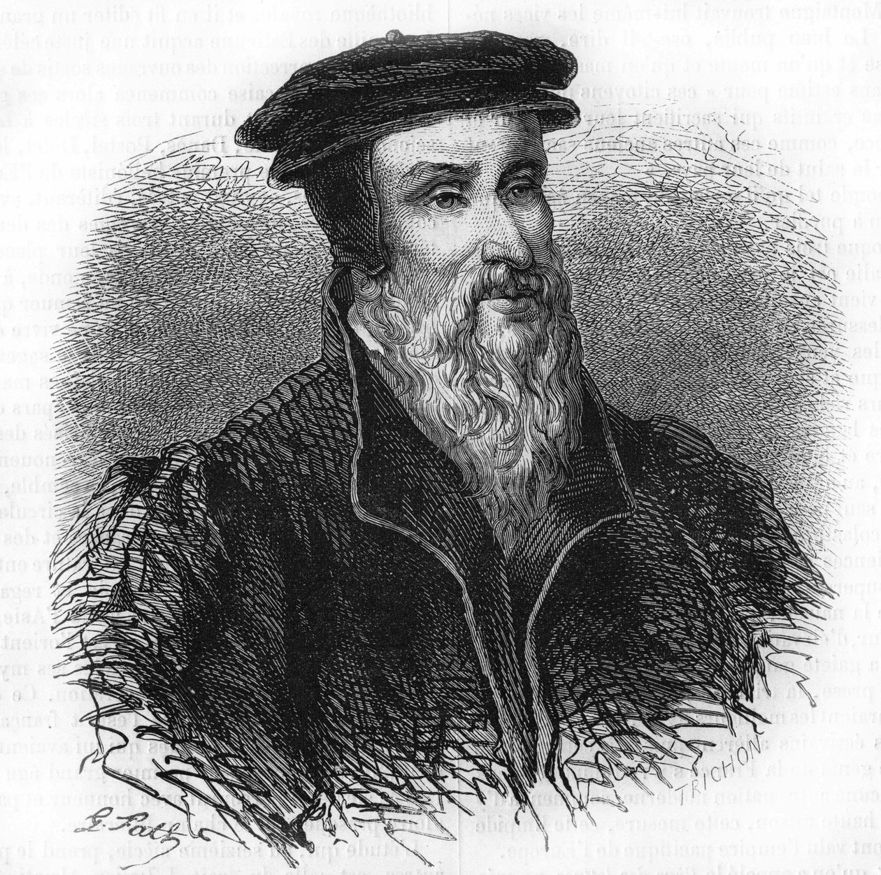 Portrét Roberta I. Estienna (1498 - 1559), humanisty, vydavatele a tiskaře. od Unknown artist