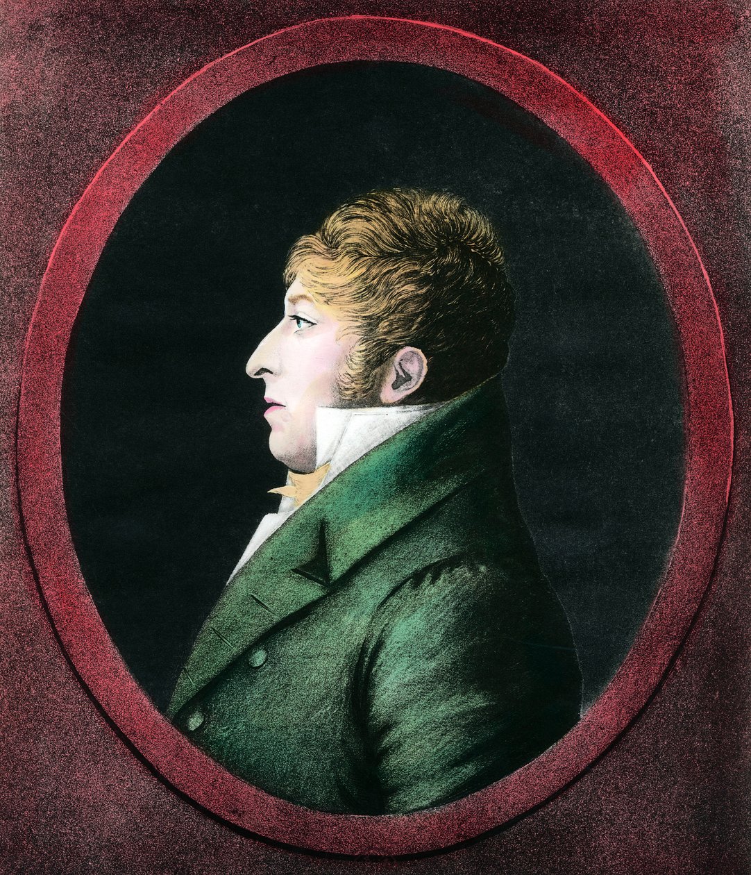 Portrét Rodolphe Kreutzer (1766-1831) francouzský houslista a skladatel. Rytina soukromé sbírky 19. století od Unknown artist