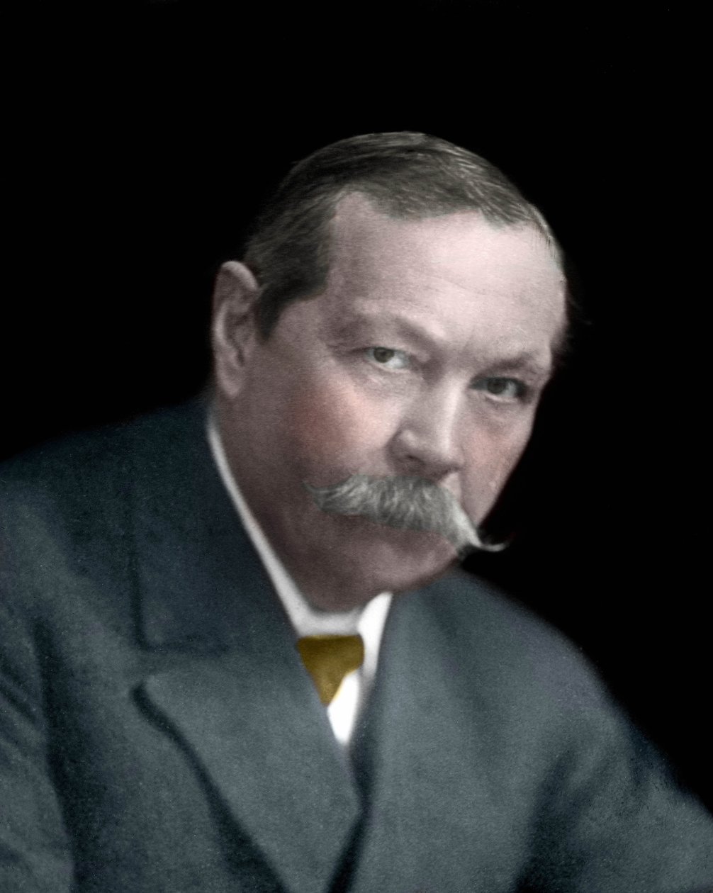 Portrét sira Arthura Conana Doyla (1859-1930), anglického romanopisce. od Unknown artist
