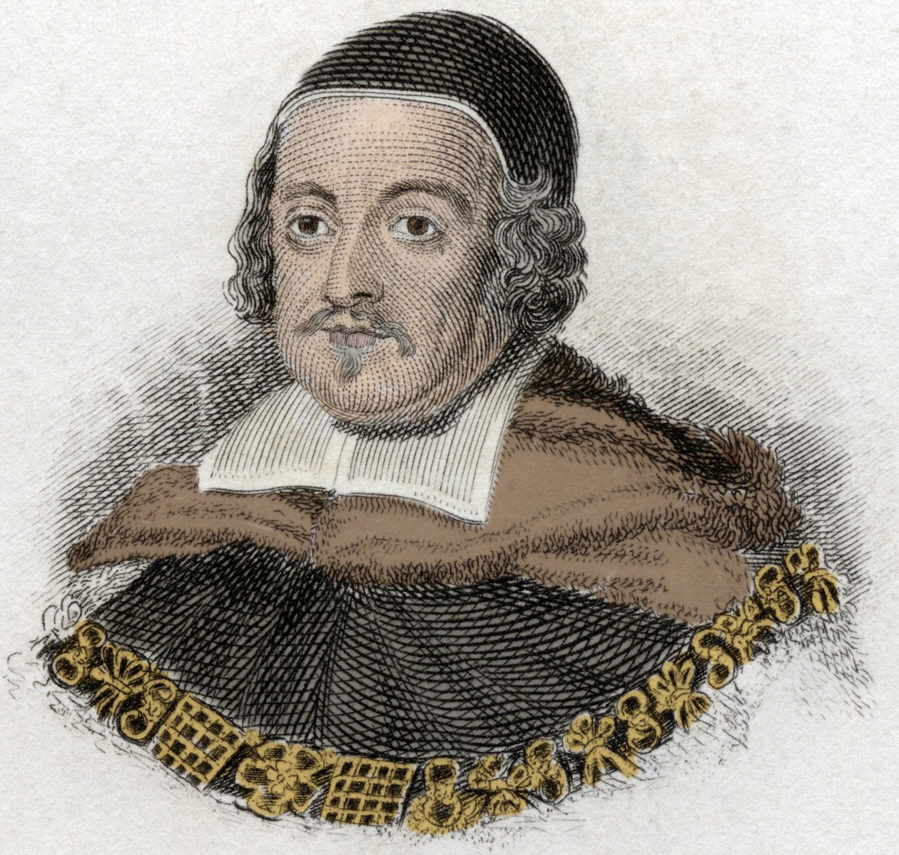 Portrét sira Matthewa Halea (1609 - 1676) anglického soudce a právníka od Unknown artist