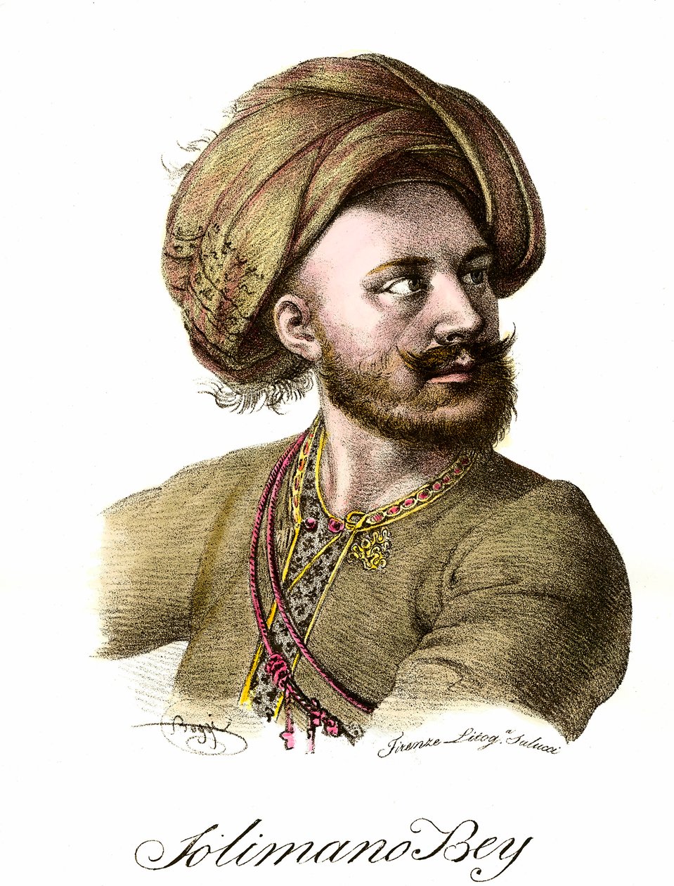 Portrét Solimana (Suleymana) I. Nádherného (1494-1566), osmanského sultána““ od Unknown artist