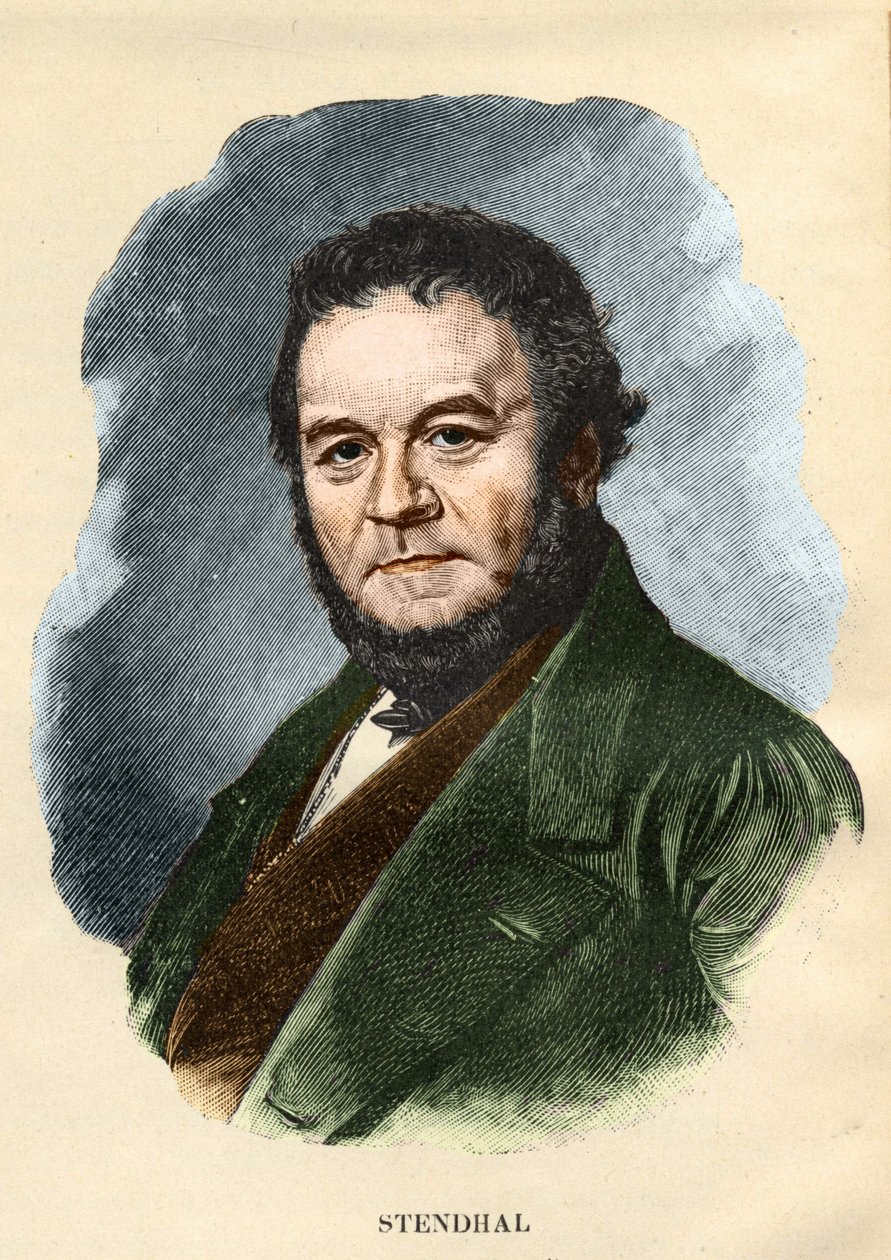 Portrét Stendhala (Henry Beyle) (Grenoble od Unknown artist