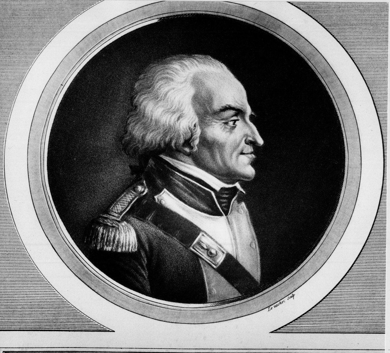 Portrét Theophile Malo Corret de La Tour (nebo Latour) d