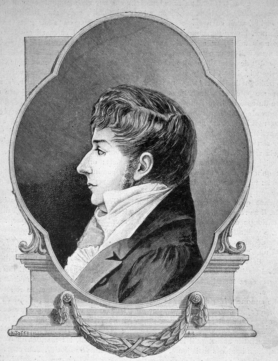 Portrét Toma Souvilla, calaisského lupiče (1777 - 1839) - v „“Les Contemporains“, n. d. koncem 19. století. od Unknown artist