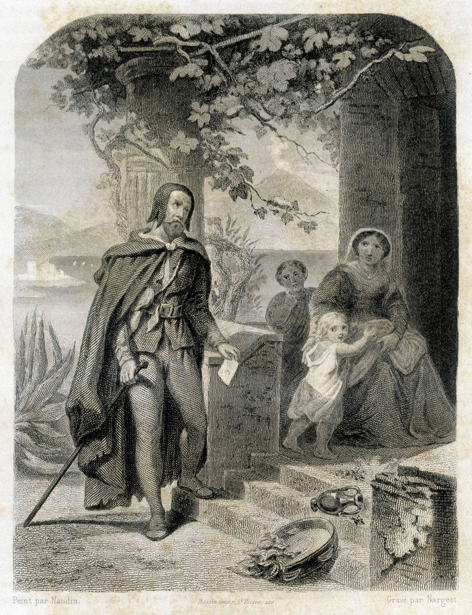 Portrét Torquata Tasso, dit ve francouzském Le Tasse (1544 - 1595). od Unknown artist