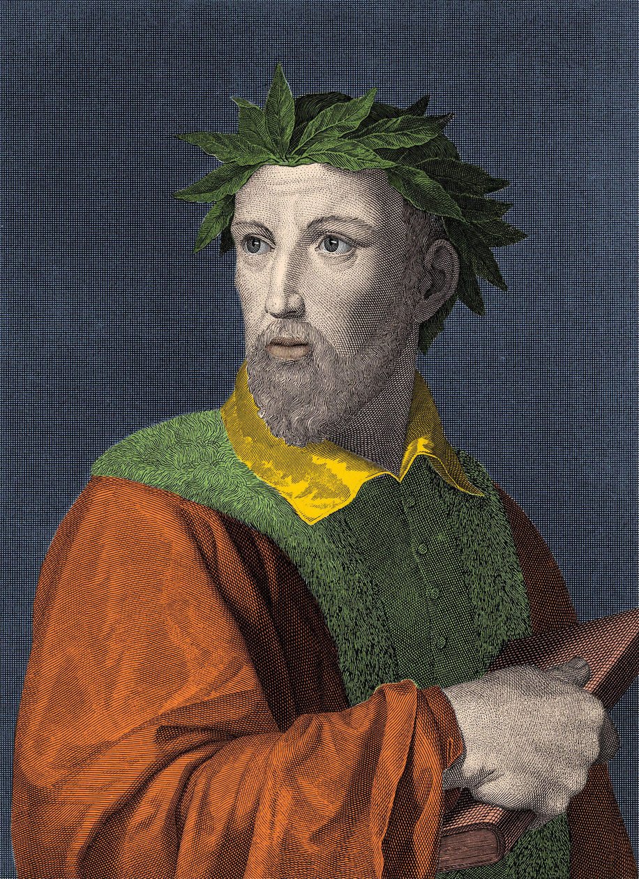 Portrét Torquata Tassa, zvaného Mupe (1544 - 1595), italský básník od Unknown artist