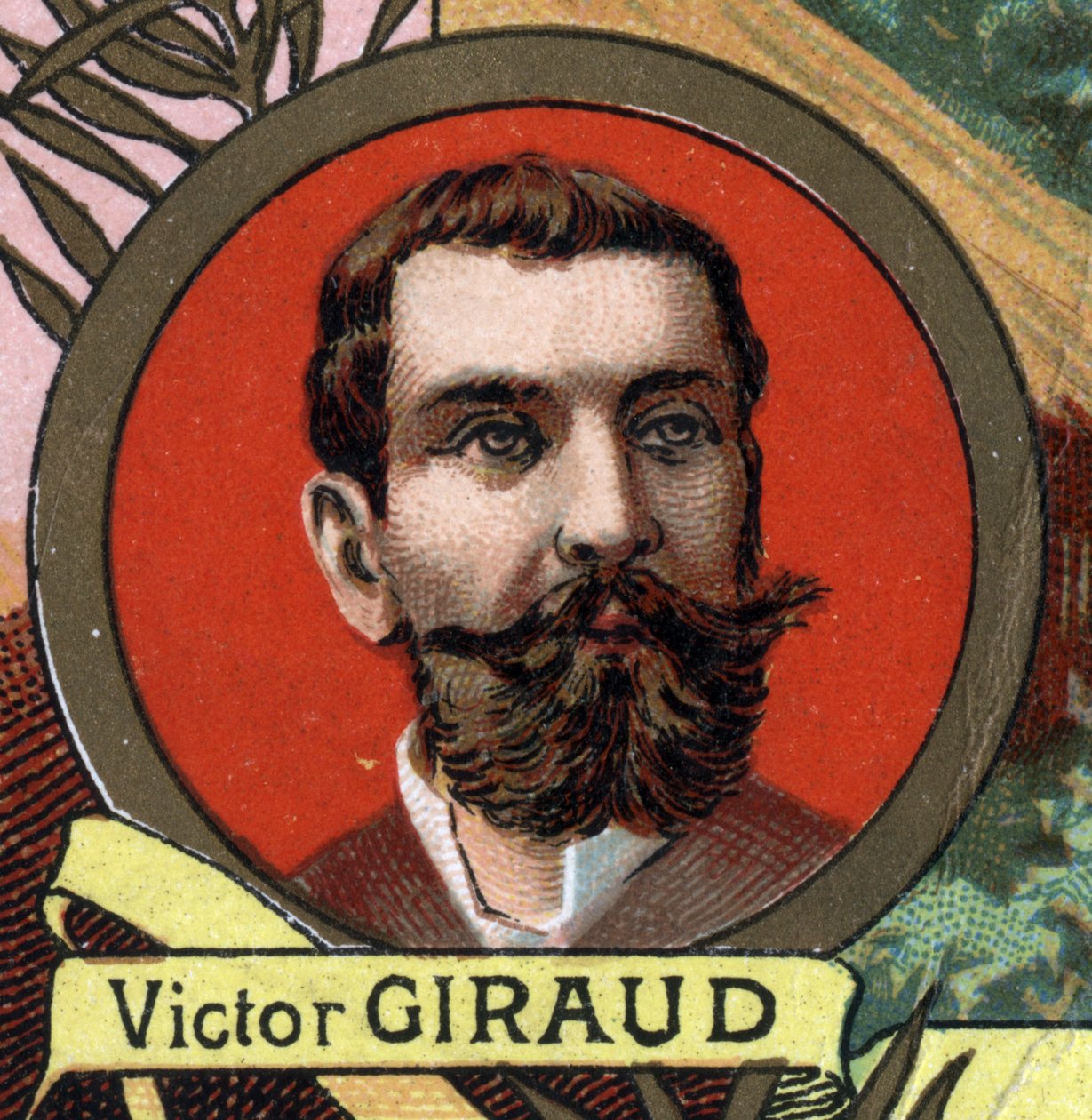 Portrét francouzského cestovatele Victora Girauda z 19. století. od Unknown artist