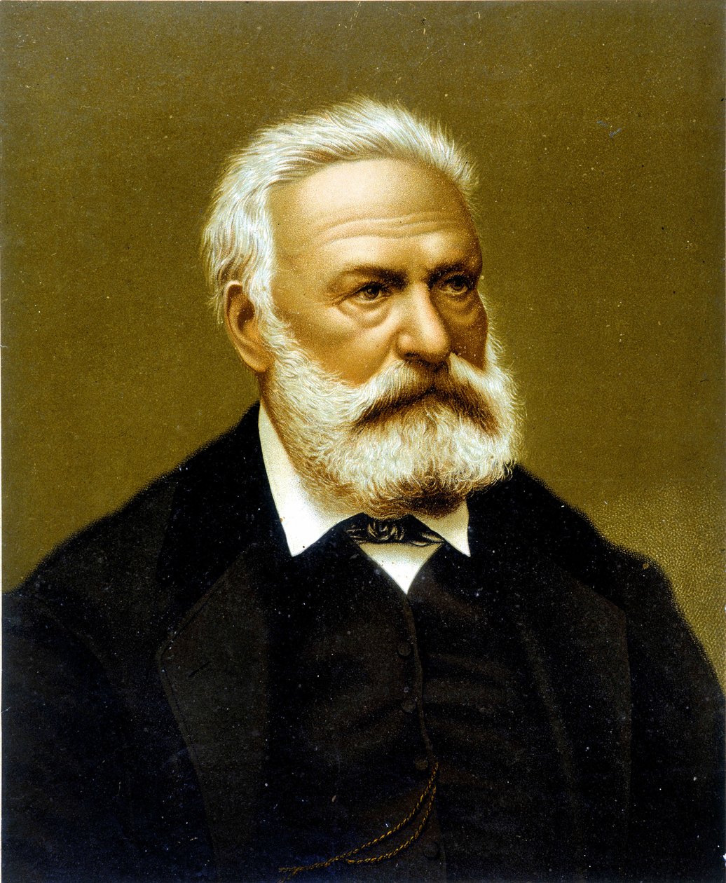 Portrét Victora Huga - chromolitografie od Unknown artist