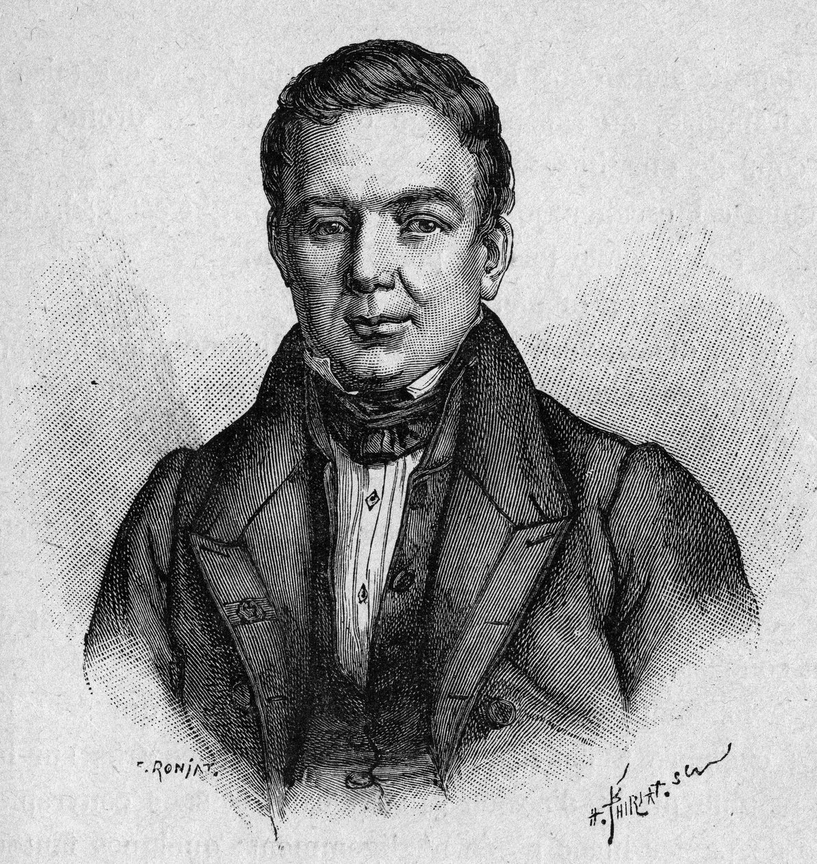 Portrét Villemaina, francouzského profesora a politika (1790 - 1870) od Unknown artist