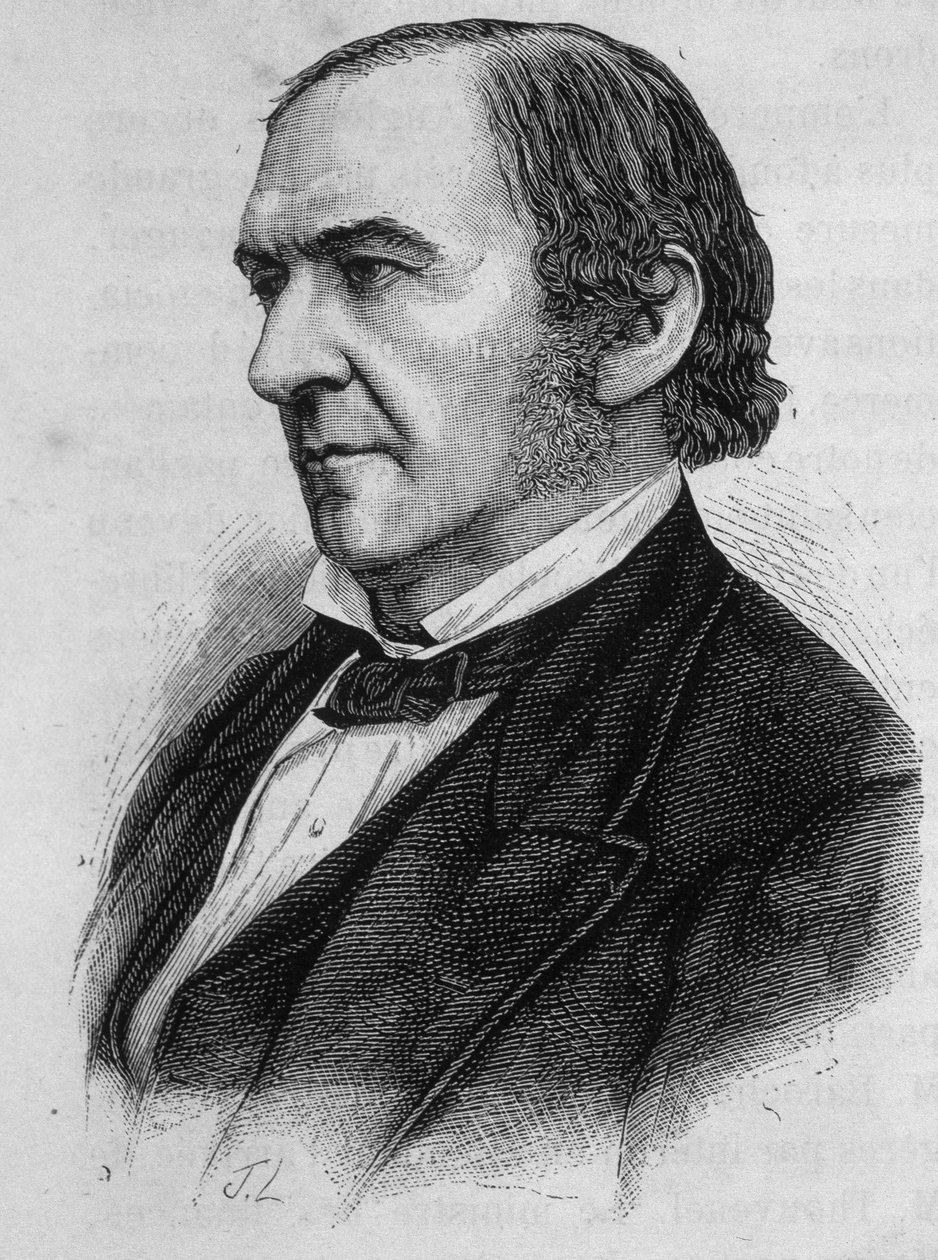 Portrét Williama Ewarta Gladstonea. Britský politik (1809 až 1898). od Unknown artist