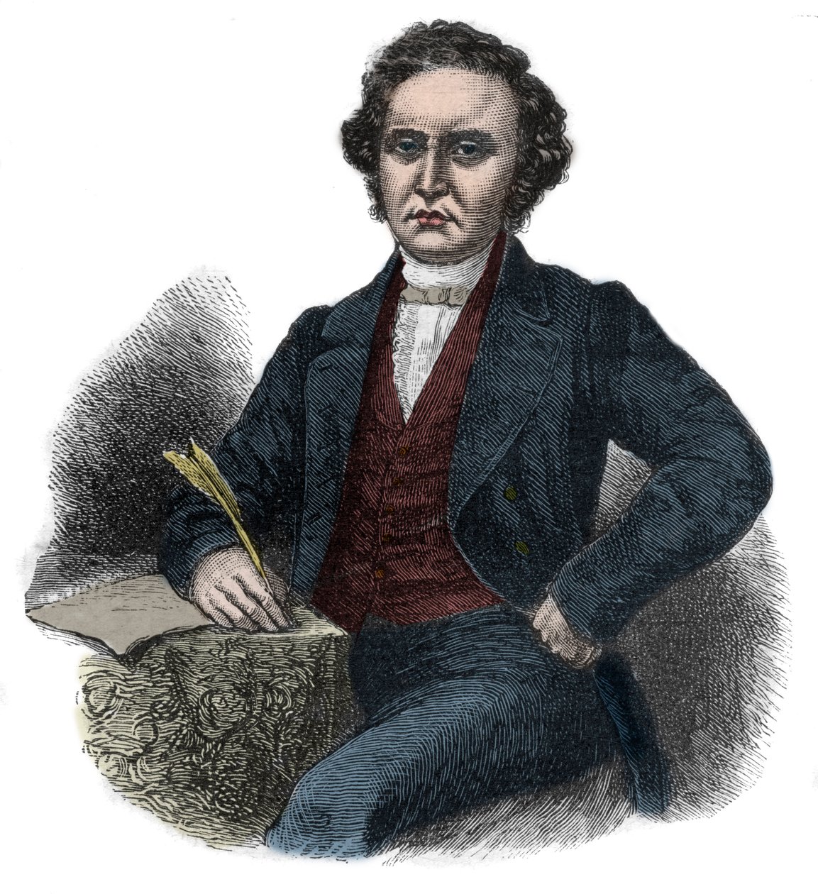 Portrét Williama Symingtona (1764-1831) skotského průkopníka parní navigace od Unknown artist