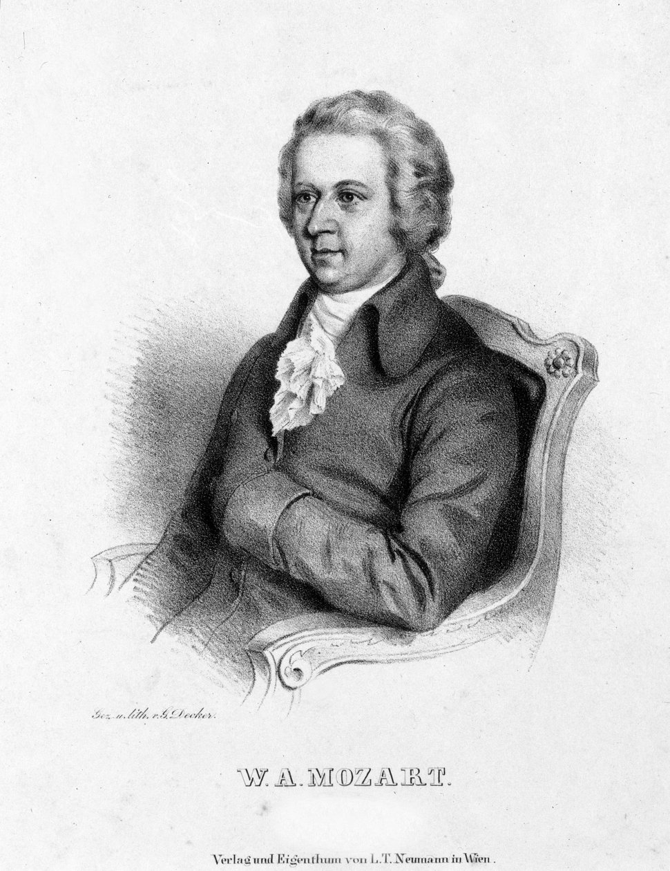Portrét Wolfganga Amadea Mozarta (1756-1791) od Unknown artist