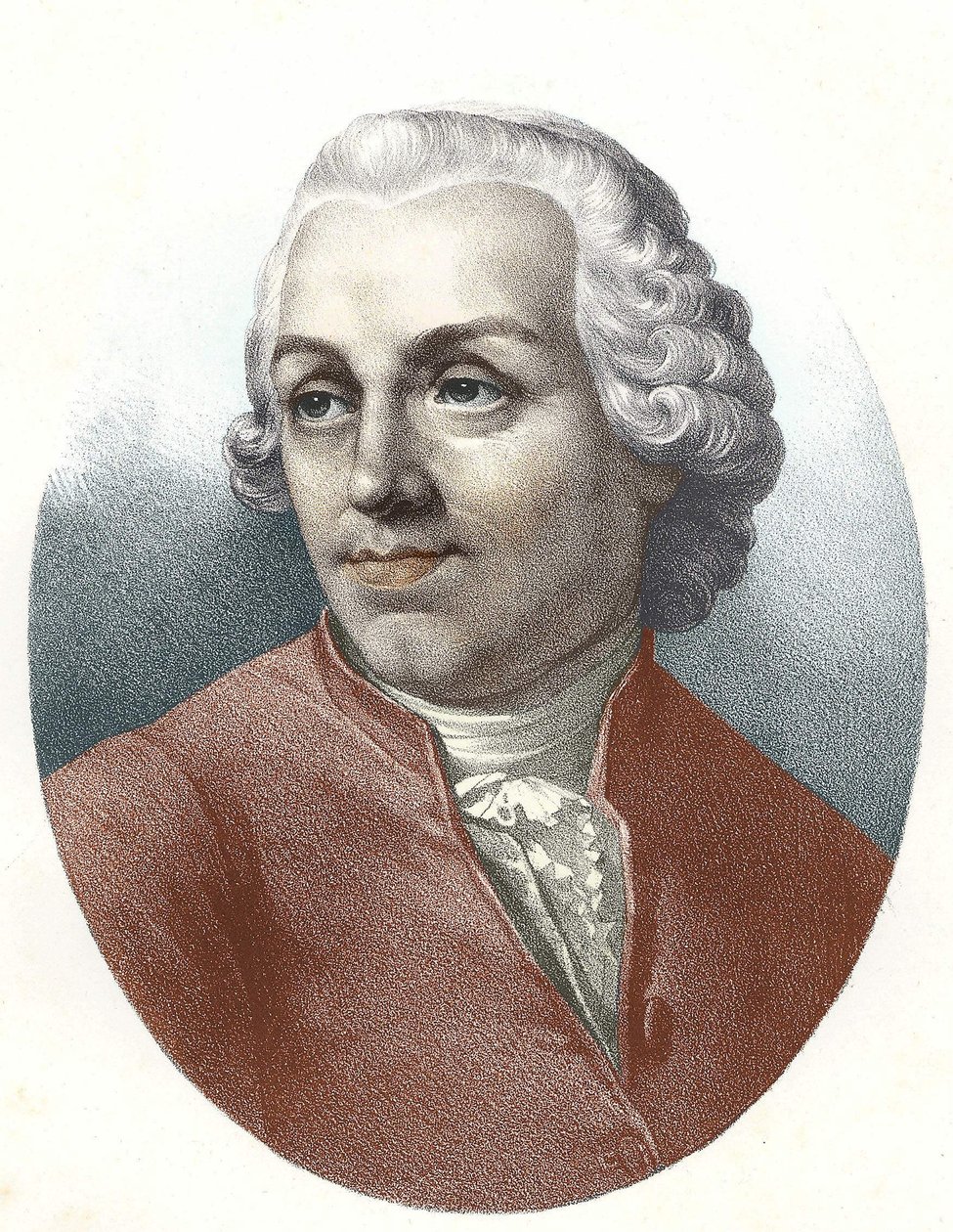 Portrét abbé Etienne Bonnot de Condillac (1715 - 1780), francouzský filozof. od Unknown artist
