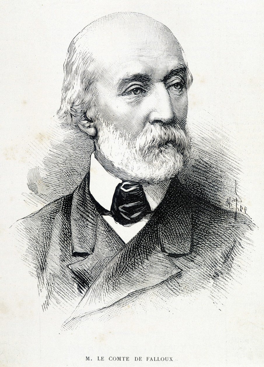 Portrét hraběte de Fallux (1811 - 1886), francouzského politika. od Unknown artist