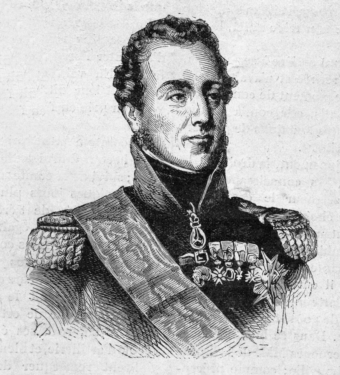 Portrét vévody z Angouleme Louis Antoine (Louis-Antoine) d